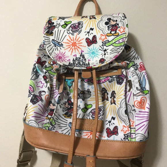Dooney and bourke disney sketch backpack Clearance